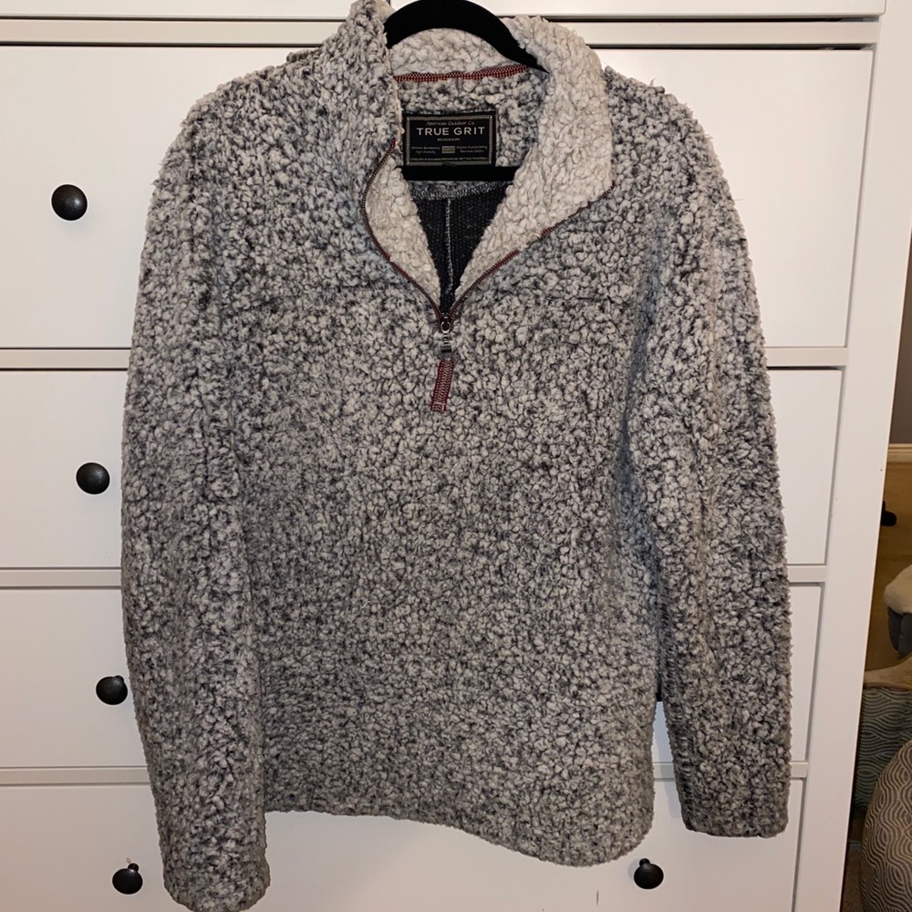 True grit quarter zip